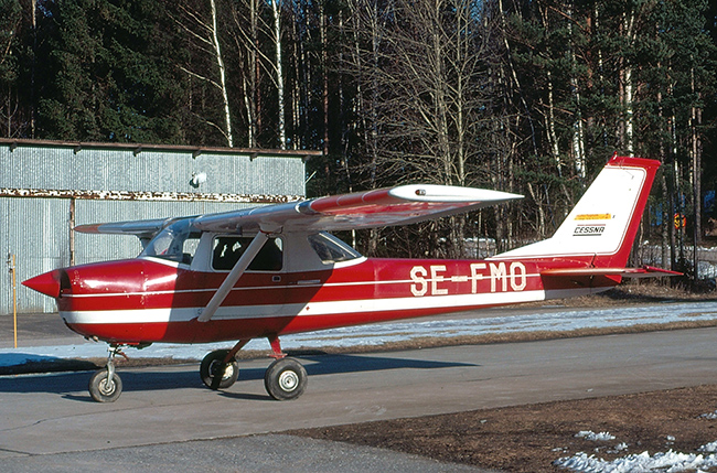 SE-FMO 1981, plats ej känd. Foto ur Freddy Stenboms donerade samling.