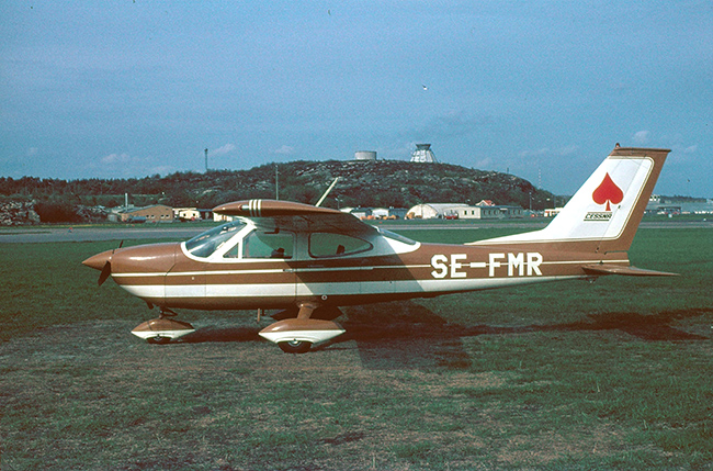 SE-FMR på Torslanda 1970. Foto ur Freddy Stenboms donerade samling.