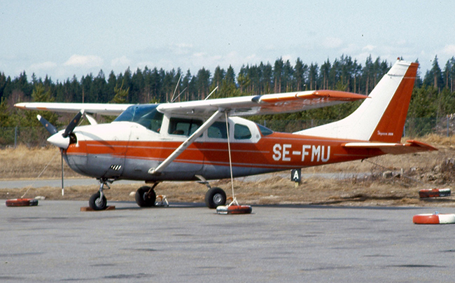 SE-FMU 1984. Foto ur Freddy Stenboms donerade samling.