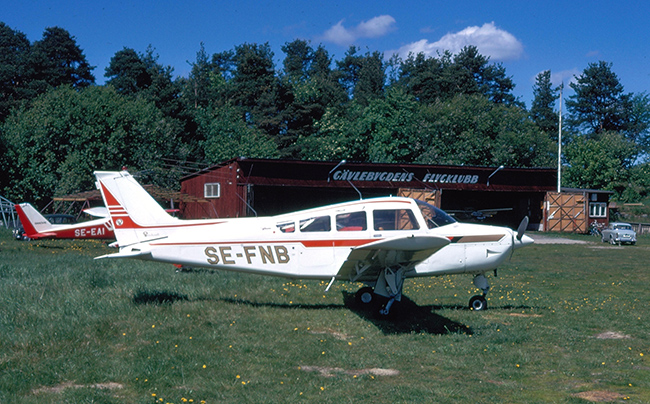 SE-FNB 1975-06-16 på Avan, Gävle. Foto: Leif Fredin