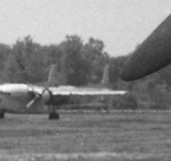 Detaljförstoring möjligen en C-119 Flying Boxcar