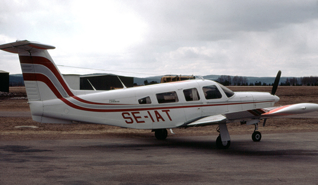 SE-IAT 1981. Plats ej känd. Foto ur Freddy Stenboms donerade samling.