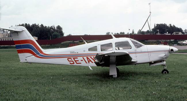 SE-IAY 1981. Plats ej känd. Foto ur Freddy Stenboms donerade samling.