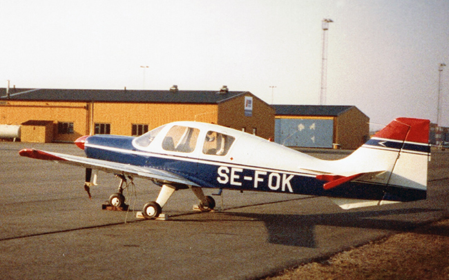 SE-FOK på Säve 1982-04-02. Foto: Nils-Olof Andersson