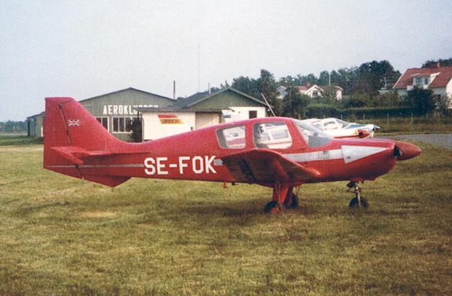 SE-FOK på Torslanda augusti 1977. Foto: Nils-Olof Andersson