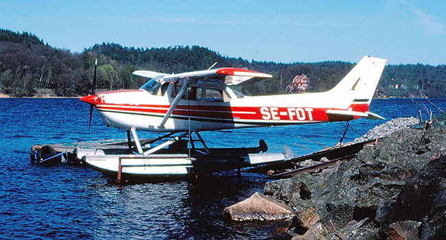 SE-FOT på Landvettersjön 1984-05-14. Foto: Hans Wallin