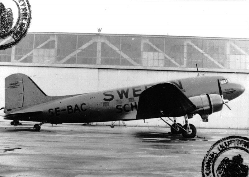SE-BAC på Bromma ca 1940.