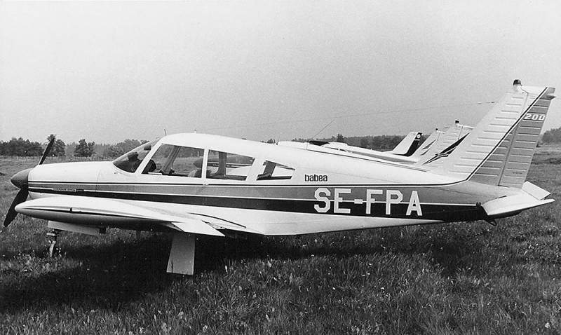 SE-FPA i Arboga 1970-08-30. Foto: Lars E Lundin.