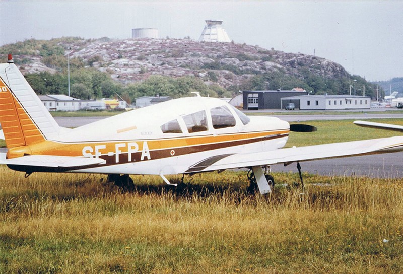 SE-FPA på Torslanda, troligen 1974. Foto: Nils-Olof Andersson.