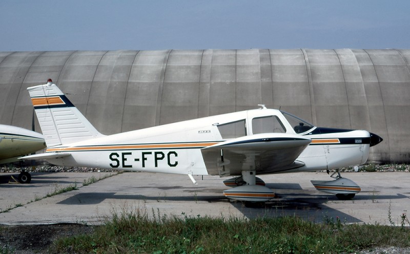 SE-FPC på Brandholmen, Nyköping 1973-07-24. Foto: Leif Fredin