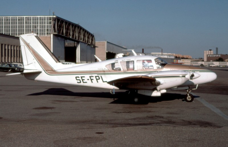 SE-FPL på Bromma 1975-07-02, Foto: Peter Liander