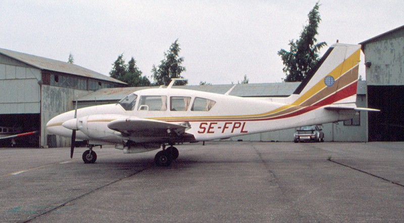 SE-FPL på Bromma 1992. Foto: Sven-Erik Jönsson