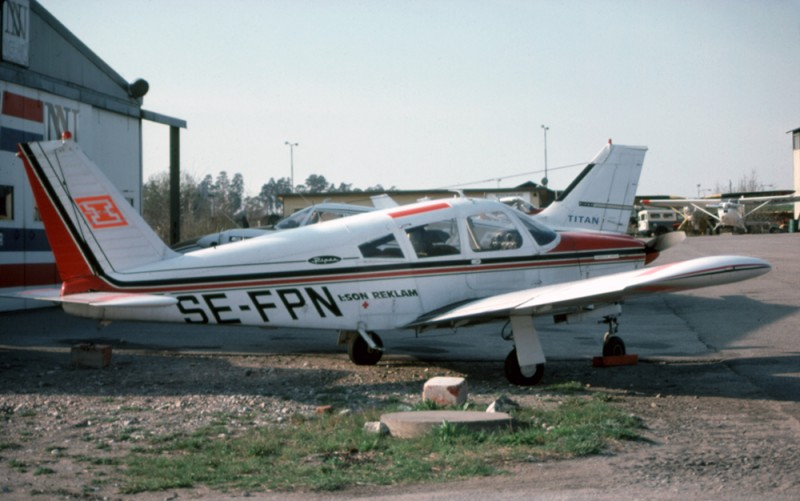 SE-FPN på Bromma 1978. Foto ur Freddy Stenboms donerade samling