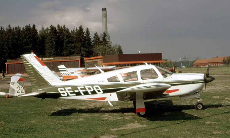 SE-FPO på Västerås Johannisberg 1973-05-26. Foto: Leif Fredin