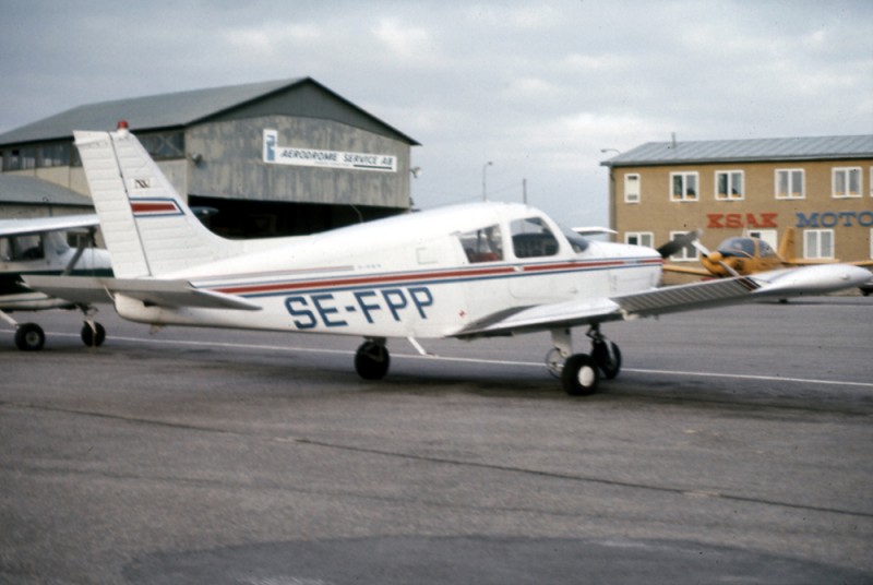 SE-FPP på Bromma ca 1973-1975. Foto ur Freddy Stenboms donerade samling.