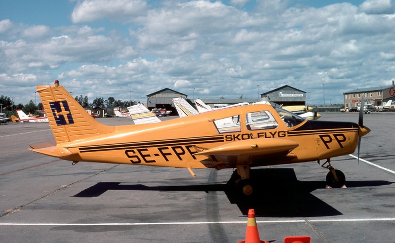 SE-FPP på Bromma 1977. Foto: Leif Fredin