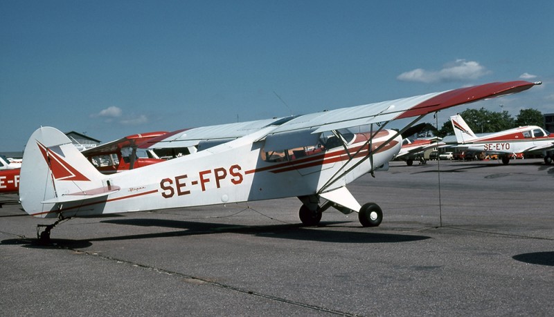 SE-FPS på Bromma 1976-06-03. Foto: Per Björkner.