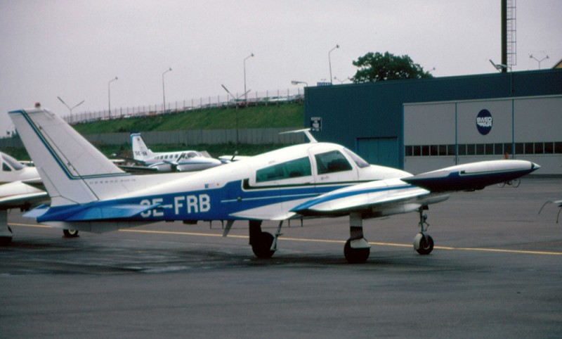 SE-FRB på Bromma sommaren 1981. Foto: Freddy Stenbom