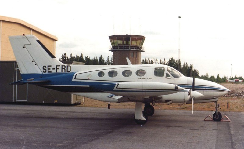 SE-FRD på Örebro 1981-06-27. Foto: Hans Göran Spritt