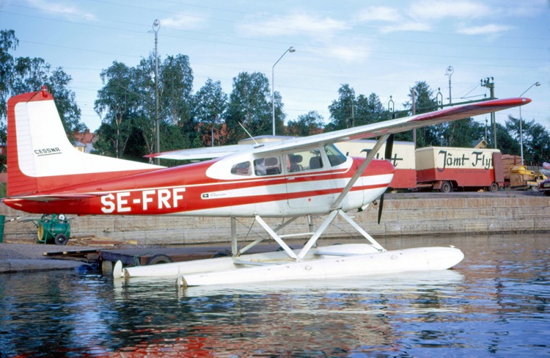 SE-FRF i Östersund ca 1973. Foto: Sven Stridsberg