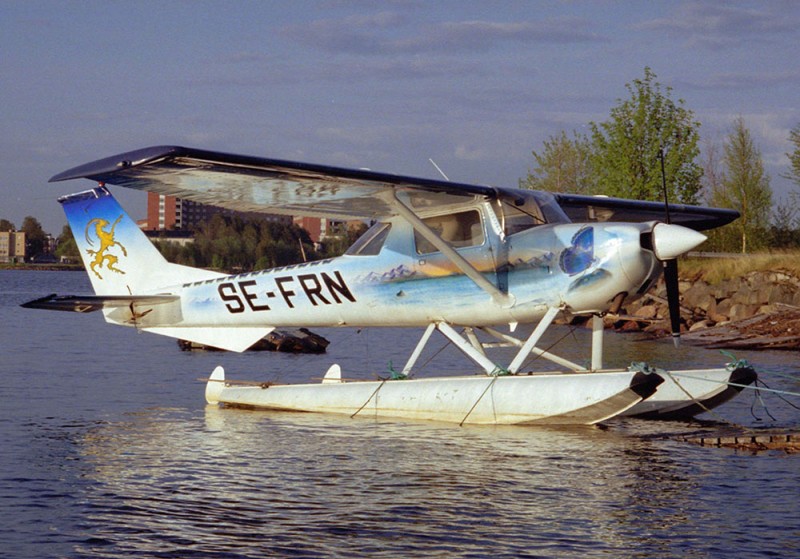 SE-FRN vid Bergnäset, Luleå 1990-talet.  Foto: Rune Malmberg via Lars E Lundin