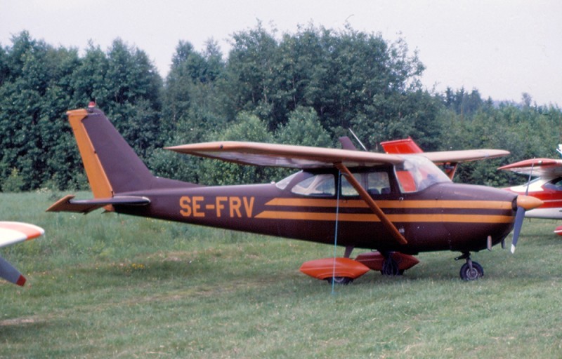 SE-FRV 1980. Plats ej känd. Enligt uppgift var fpl målat i detta utförande redan 1978. Foto ur Freddy Stenboms donerade samling.