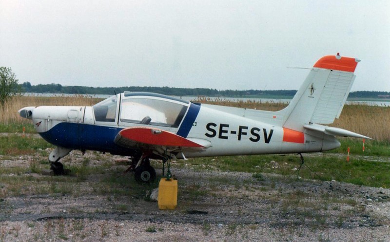 SE-FSV på Brandholmen, Nyköping, datum ej känt. Foto: Hans Göran Spritt via Lars E Lundin.