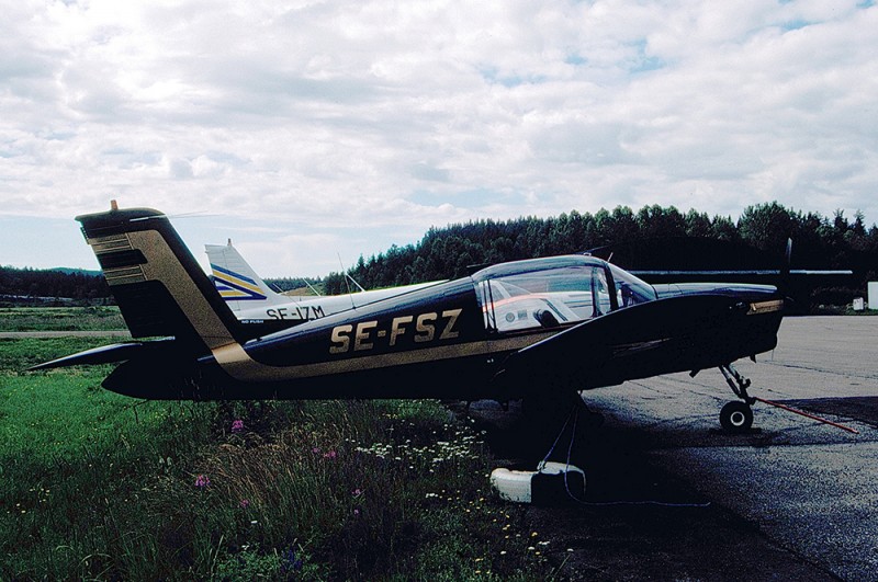 SE-FSZ på Arvika sommaren 1997. Tyvärr kraftigt underexponerat foto. Foto Sven-Erik Jönsson