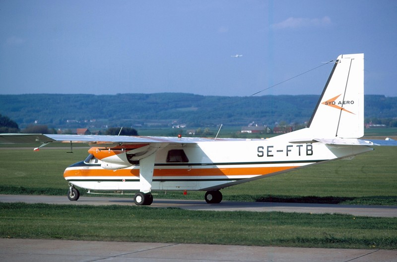 SE-FTB på F 10, Ängelholm 1972-05-14. Foto ur Freddy Stenboms donerade samling.