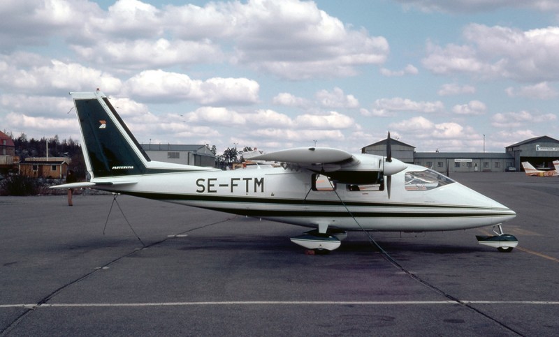 SE-FTM på Bromma 1976-04-23. Foto: Villy Karlsson