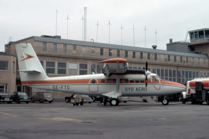 SE-FTO på Bromma hösten 1972. Foto: Benny Karlsson