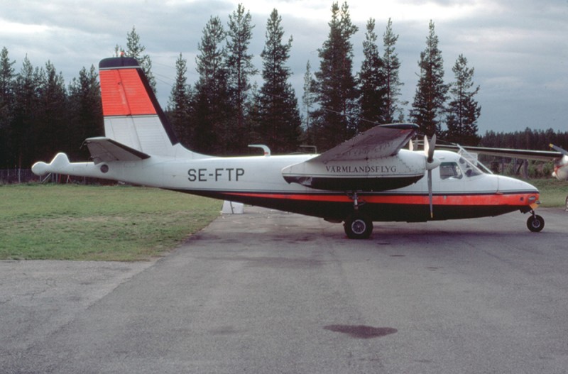 SE-FTP sommaren 1977. Plats ej känd. Foto ur Freddy Stenboms donerade samling.