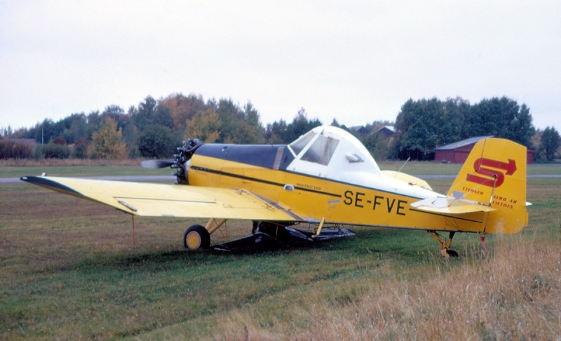 SE-FVE på Brandholmen, Nyköping 1972-10-07. Foto: Lars E Lundin.