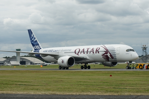 Airbus A350 XWB. Foto Lennart Berns