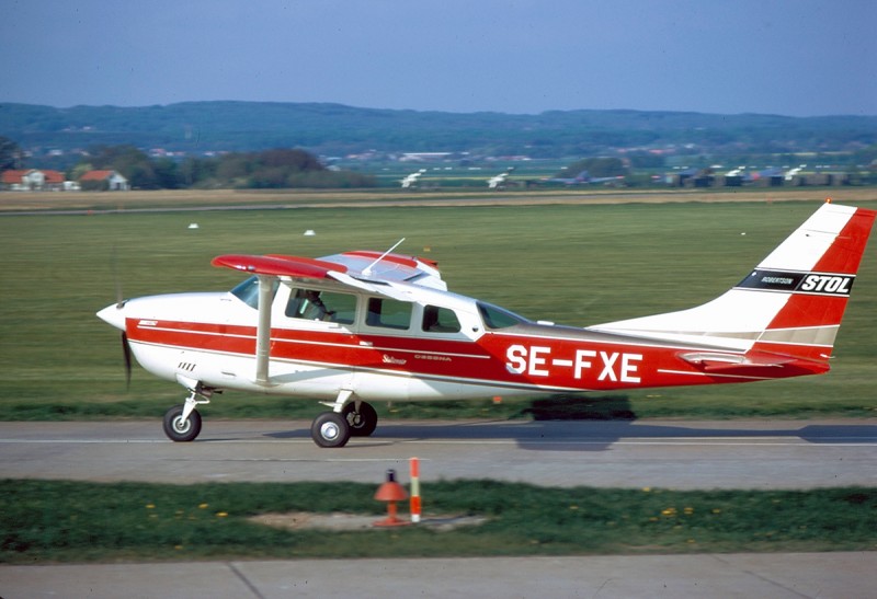 SE-FXE på F 10, Ängelholm 1972-05-14. Foto ur Freddy Stenboms donerade samling.