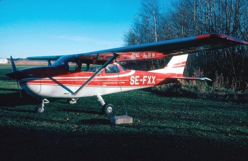 SE-FXX, plats och datum ej känt. Foto ur Freddy Stenboms donerade samling.