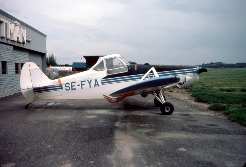 SE-FYA på Norrköping, Kungsängen sommaren 1978. Foto ur Freddy Stenboms donerade samling.