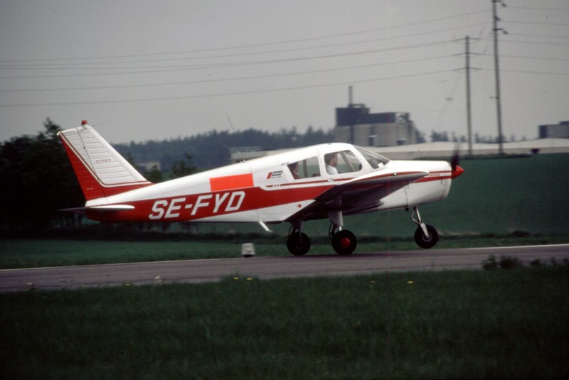 SE-FYD våren 1981. Foto ur Freddy Stenboms donerade samling.