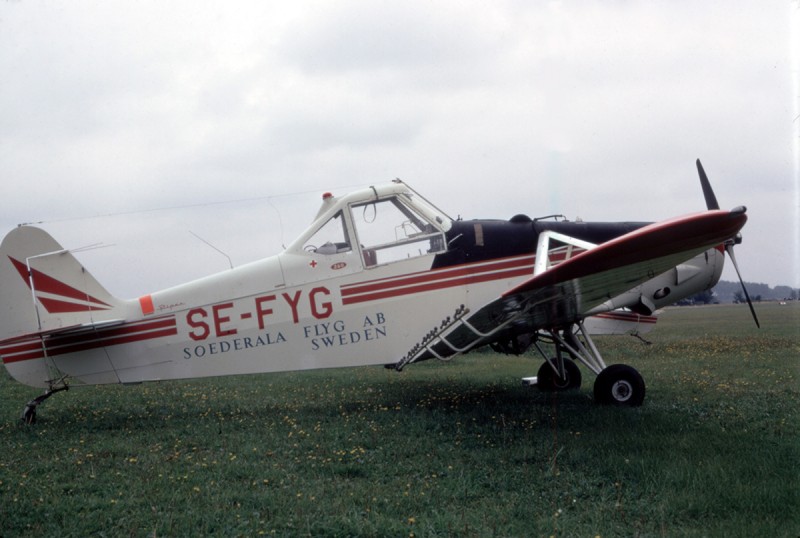 SE-FYG på Eslöv 1972-09-03. Foto ur Freddy Stenboms donerade samling.