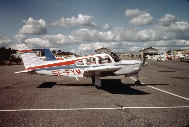 SE-FYM på Bromma sommaren 1976. Foto ur Freddy Stenboms donerade samling.