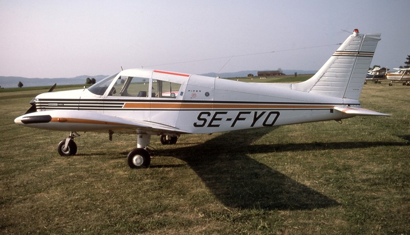 SE-FYO 1978, troligen på F 5, Ljungbyhed. Foto ur Freddy Stenboms donerade samling.