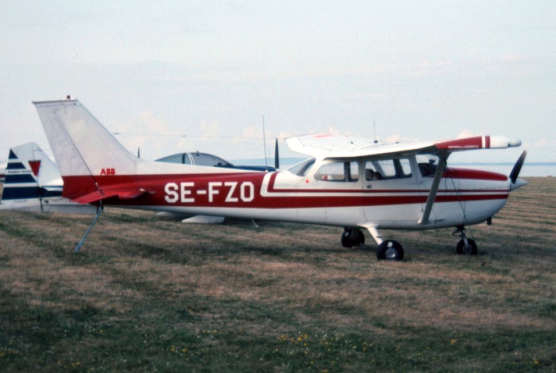 SE-FZO på Visingsö 1992. Foto: Sven-Erik Jönsson