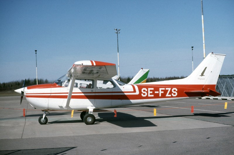 SE-FZS 1982. Plats ej känd. Foto ur Freddy Stenboms donerade samling.