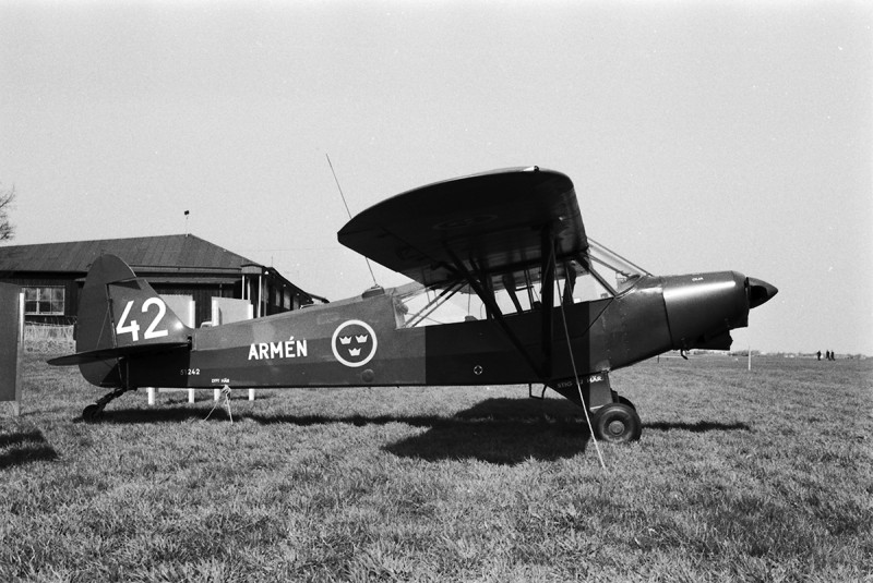 Fpl 51B, 51242 på F 10, Ängelholm 1970-05-08. Foto: Lars Soldéus