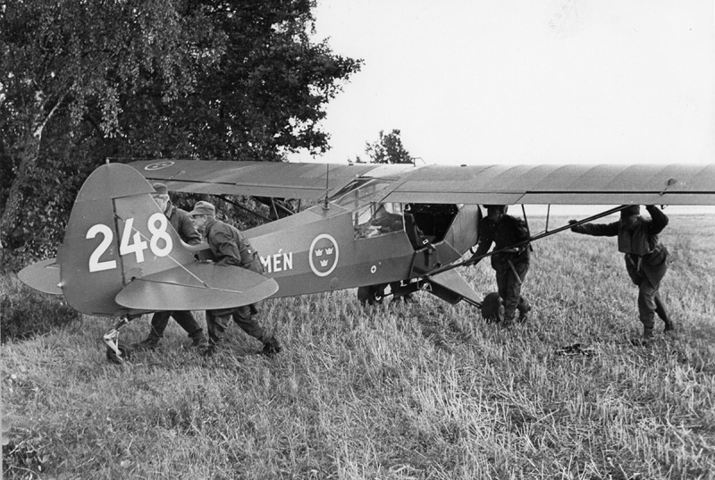 Fpl 51B, 51248 år 1963-1964. Plats ej känd. Foto via Hans Kampf