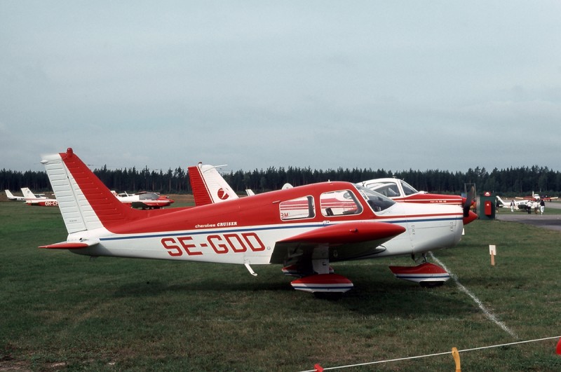 SE-GDD på Gävle Sandviken 1975-08-23. Foto: Leif Fredin