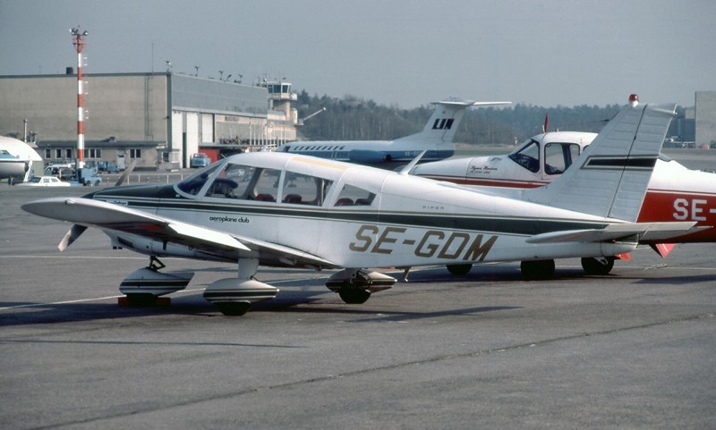 SE-GDM på Bromma 1978-05-18. Foto ur Freddy Stenboms donerade samling.