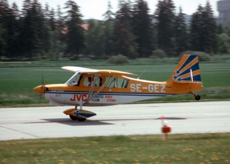 SE-GEZ på Barkarby 1979. Foto ur Freddy Stenboms donerade samling.