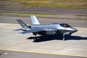 Första F-35 med norsk nationalitetsbeteckning