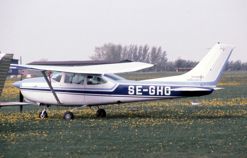 SE-GHO på Eslöv 1981-05-17. Foto ur Freddy Stenboms donerade samling.